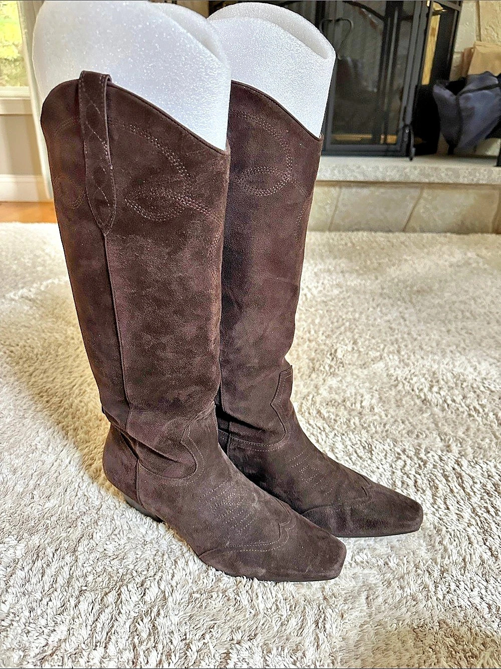 Steve Madden Brown suede Over-the-Knee Boots US 11